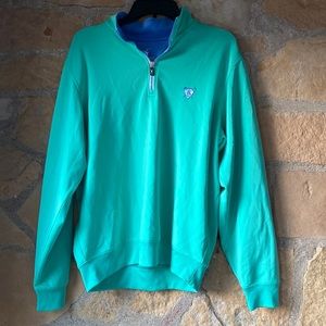 quarter zip country club pull over